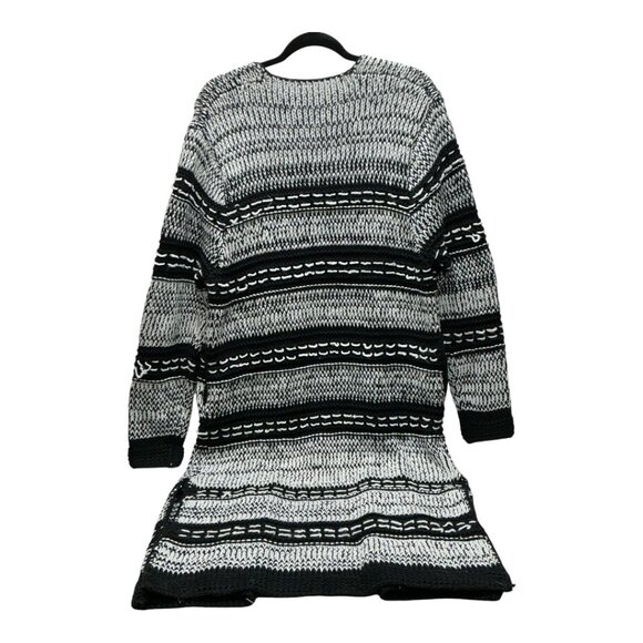 POL CARDIGAN LONG WITH POCKETS PTP:23" GREAT PIECE! - Picture 2 of 11